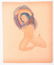Watercolor and Pencil Drawing Signed A. Rodin