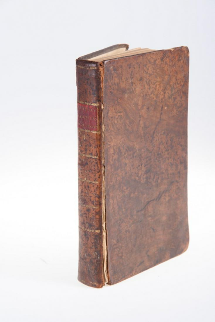 Complete Dictionary of Farriery & Horsemanship: Printed in Dublin, Ireland in 1796 on laid paper with leather binding. Fair to good condition. From the Tucker, Harrison, Smith collection of Eleanor Forsyth.All sales are subject to Bremo Auctions Te