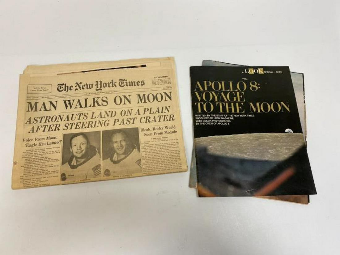 New York Times July, 21st 1969 News Paper (1 of 4)