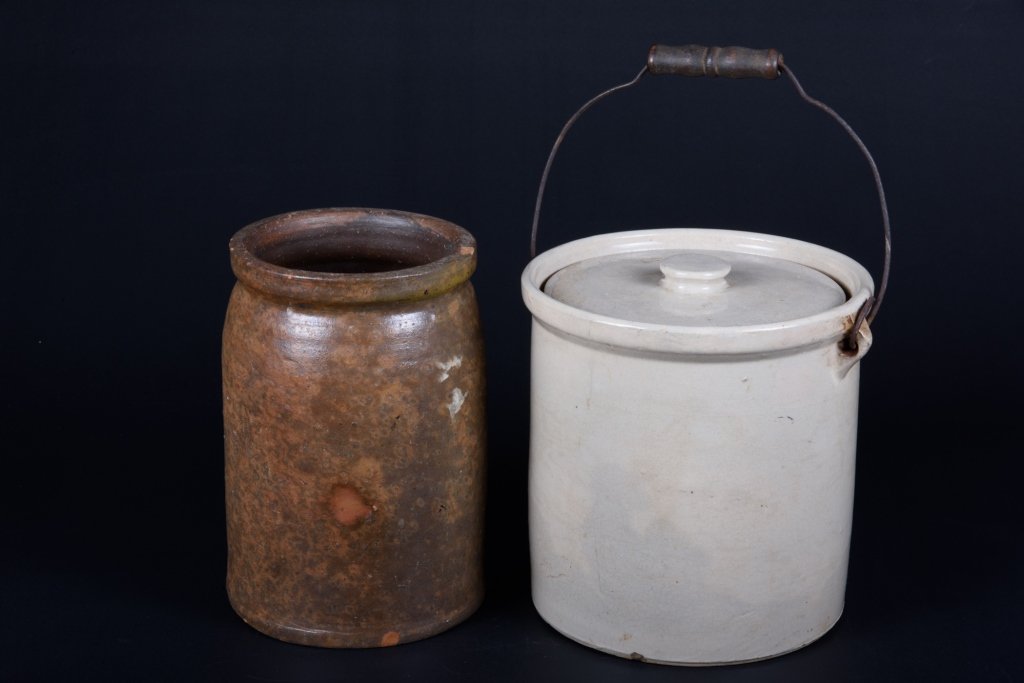 Stoneware Crocks (1 of 4)