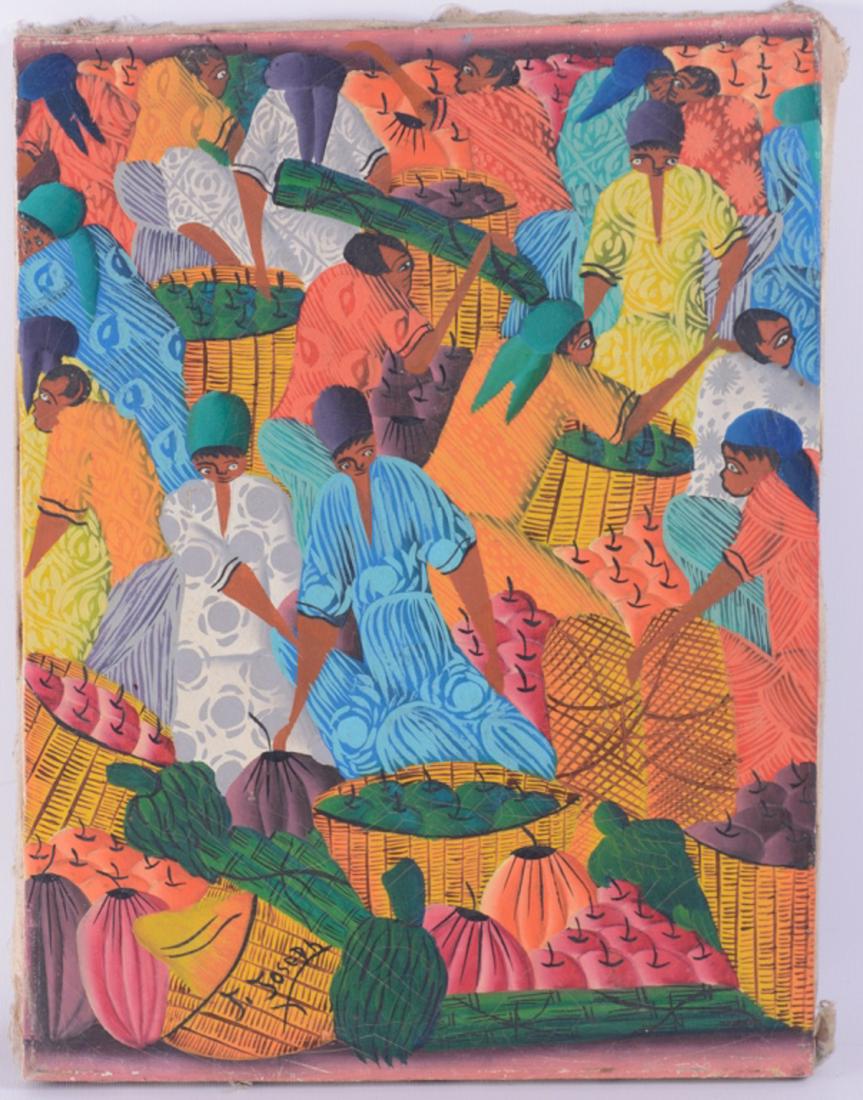 Haitian Oil on Canvas (1 of 3)