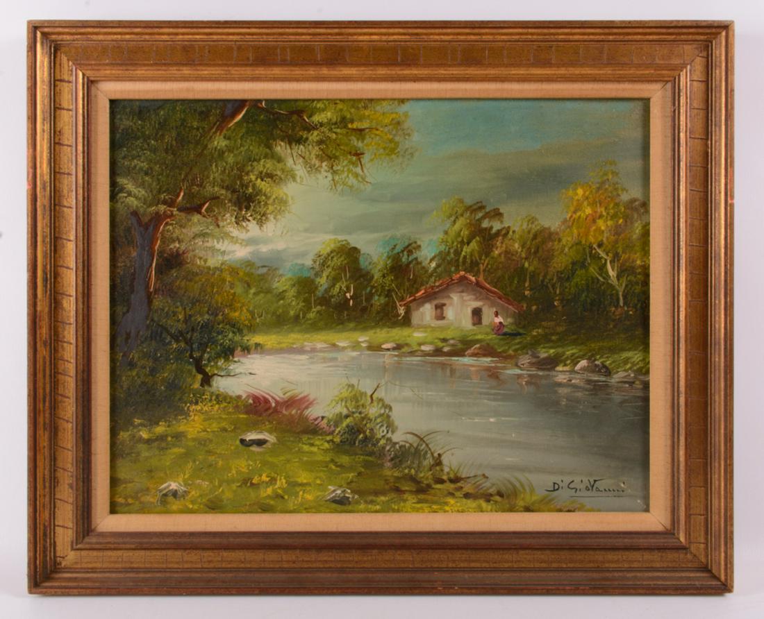 Di Giovanni Oil on Linen Painting (1 of 6)