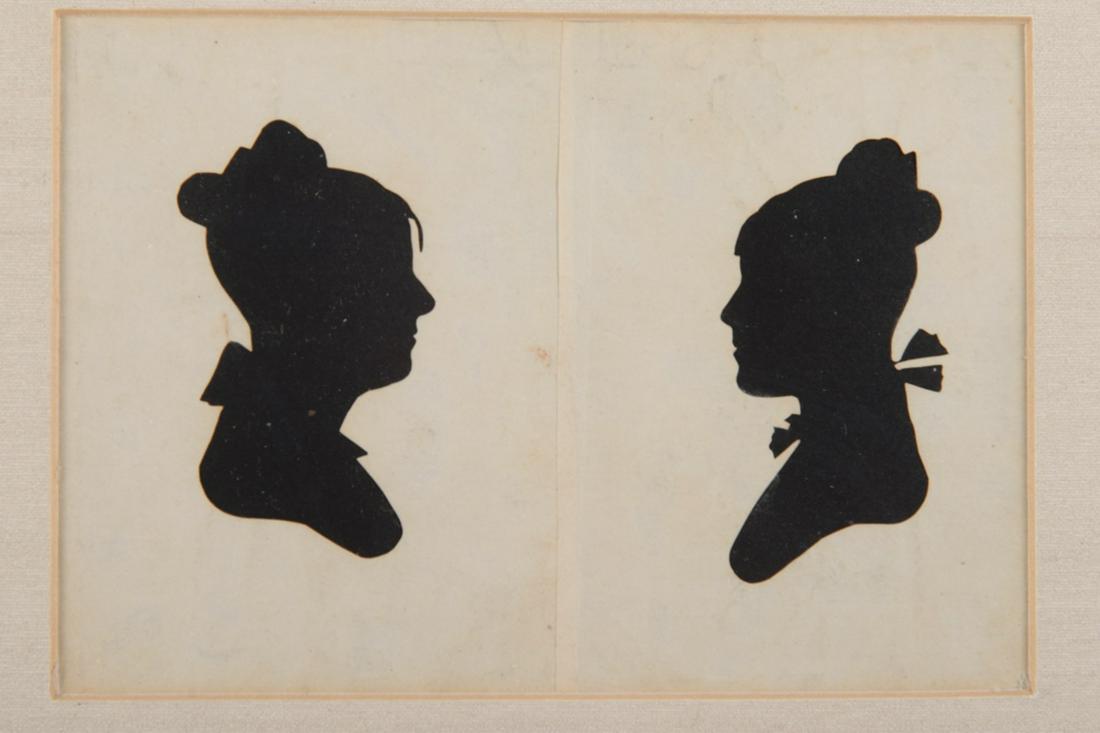 Pair of Peale Museum Hollow Cut Silhouettes (1 of 4)