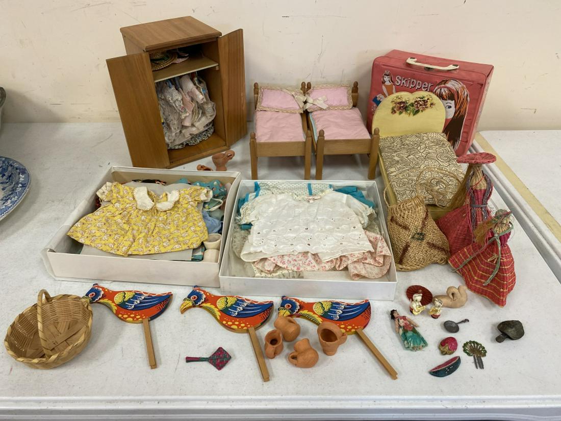 Doll Furniture, Clothes and Skipper Lunchbox (1 of 8)