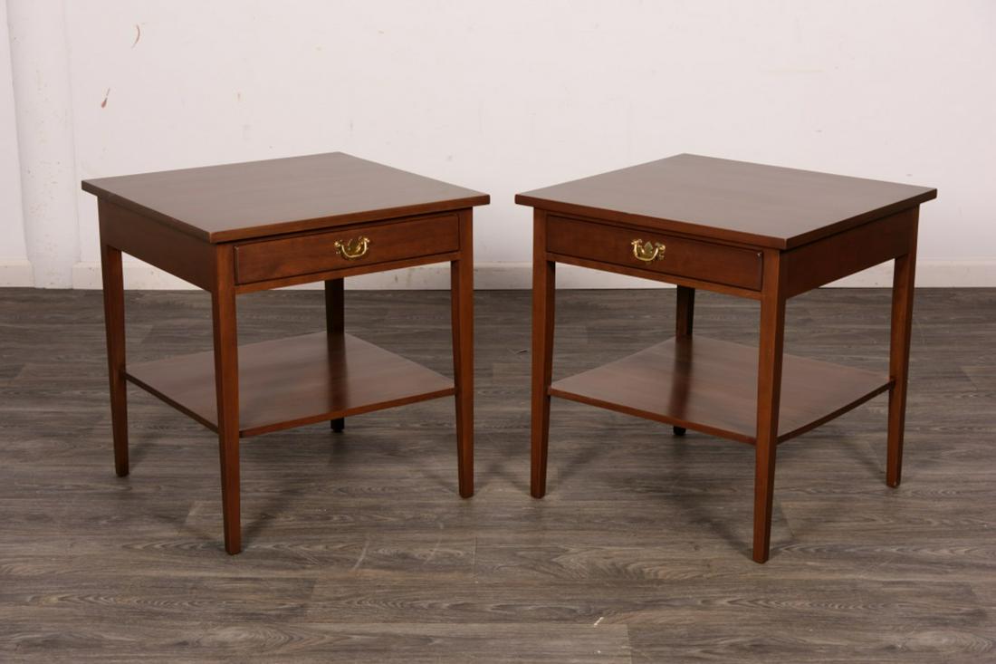 Pair of Suter's Single Drawer Side Tables (1 of 9)