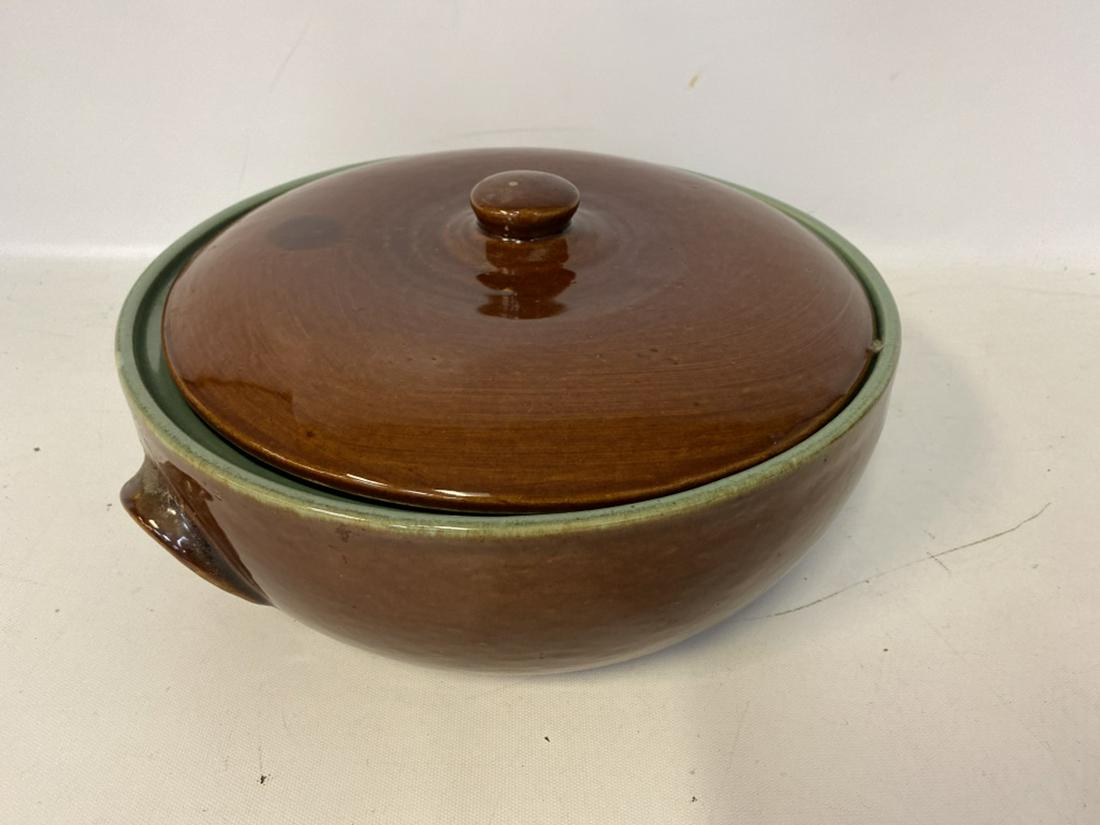 Lidded Pottery Dish (1 of 4)