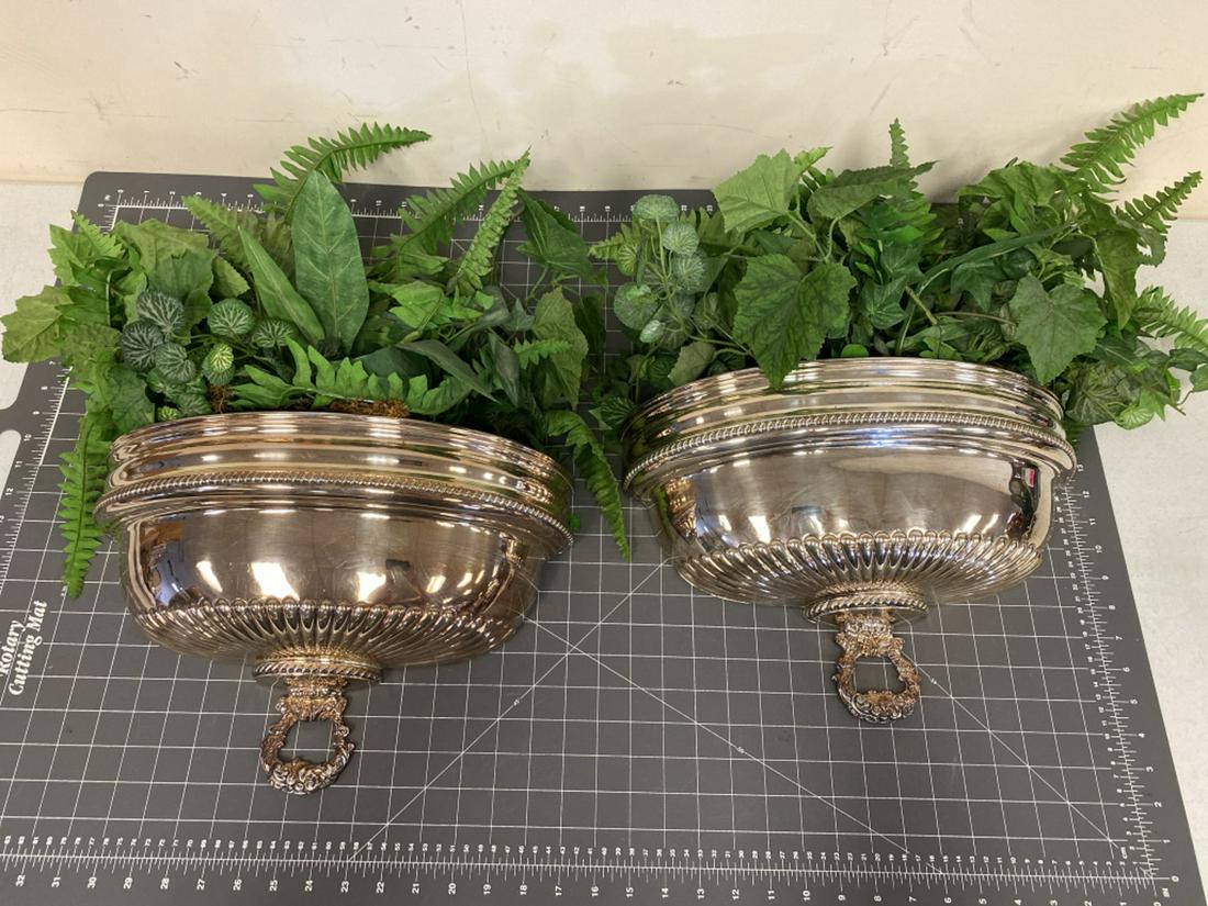 Pair of Fern Wall Sconces (1 of 3)