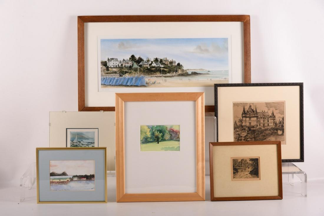 Six Framed Prints (1 of 17)