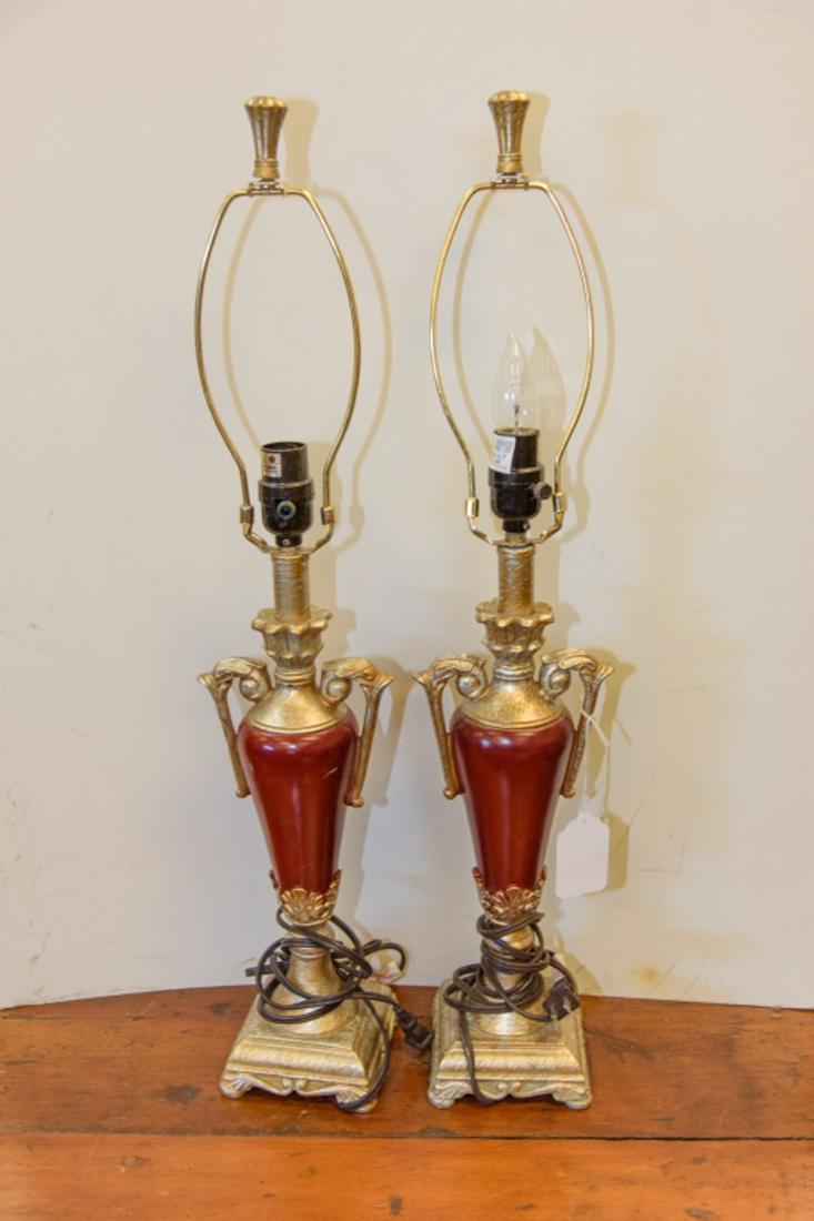 Pair of Urn Shape Lamps (1 of 1)