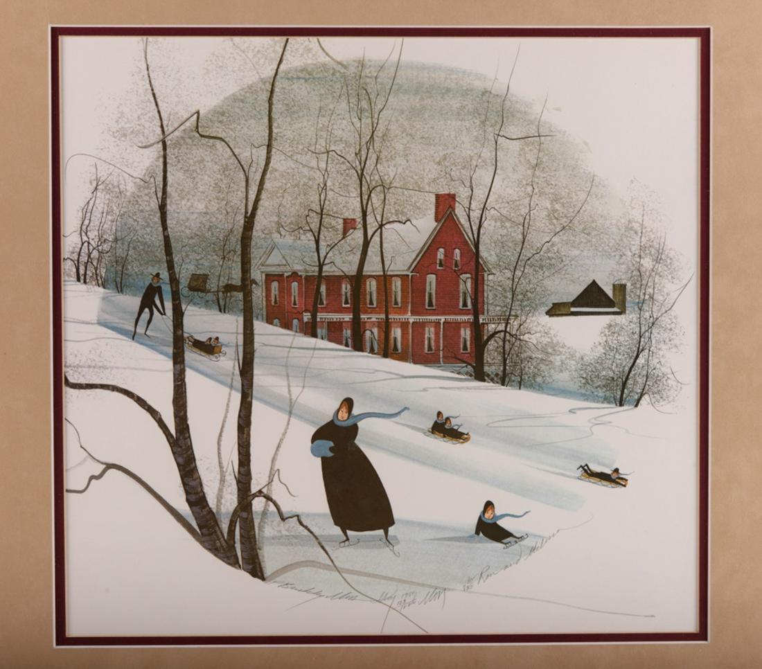 Snow Scene Print (1 of 7)