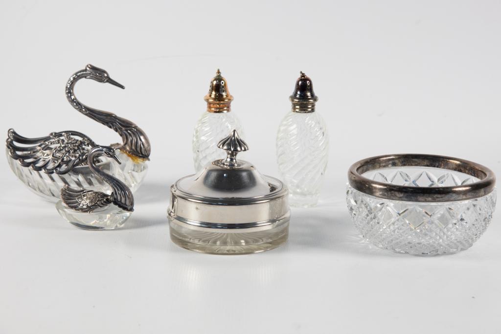 Glass and Silverplate Group (1 of 4)