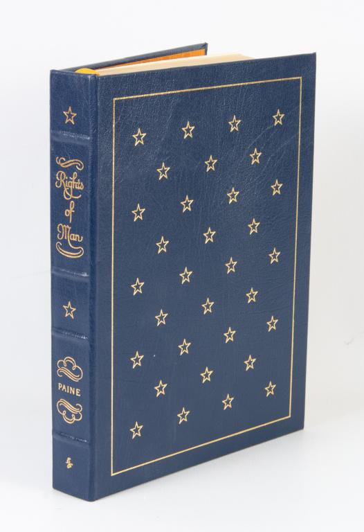Thomas Paine, Rights of Man, Easton Press: Rights of Man by Thomas Paine, The 100 Greatest Books Ever Written, Collector's Edition, leather bound, published by The Easton Press, Norwalk, Connecticut. In good condition.