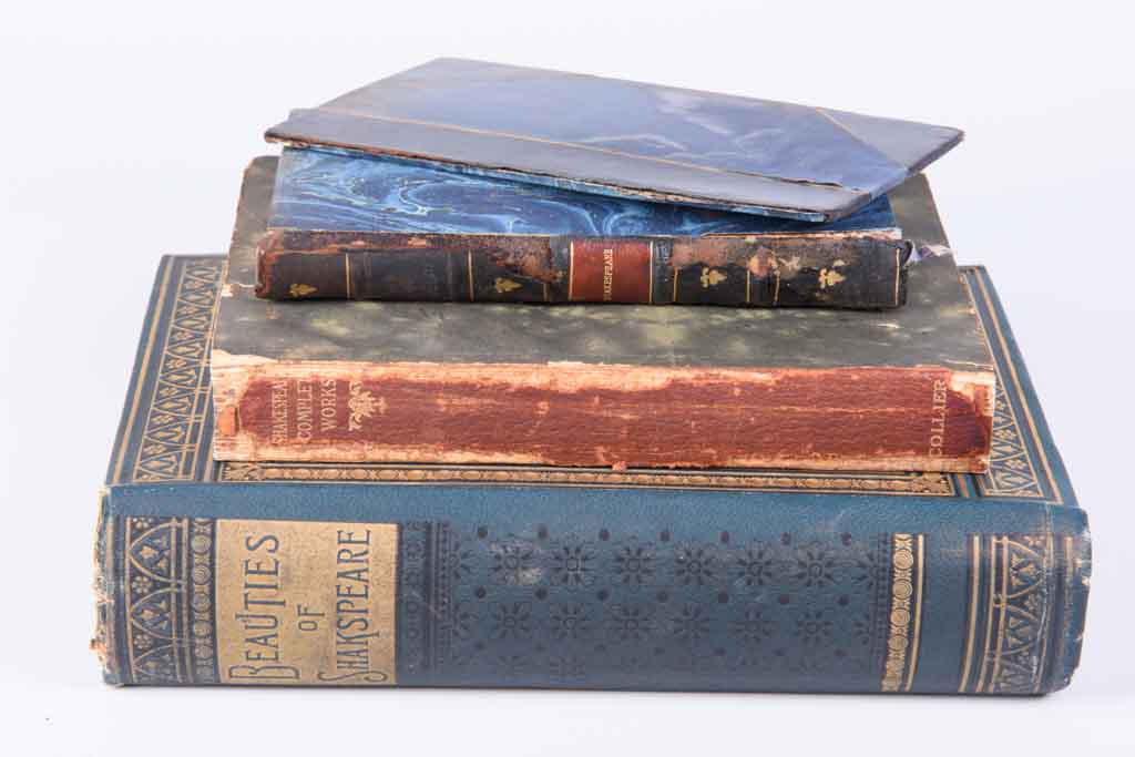 Three Volumes of Shakespeare (1 of 9)