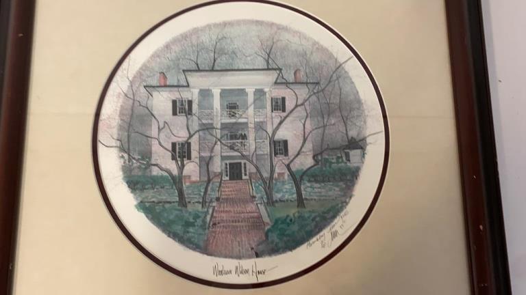 Woodrow Wilson House Print by P. Buckley Moss (1 of 5)