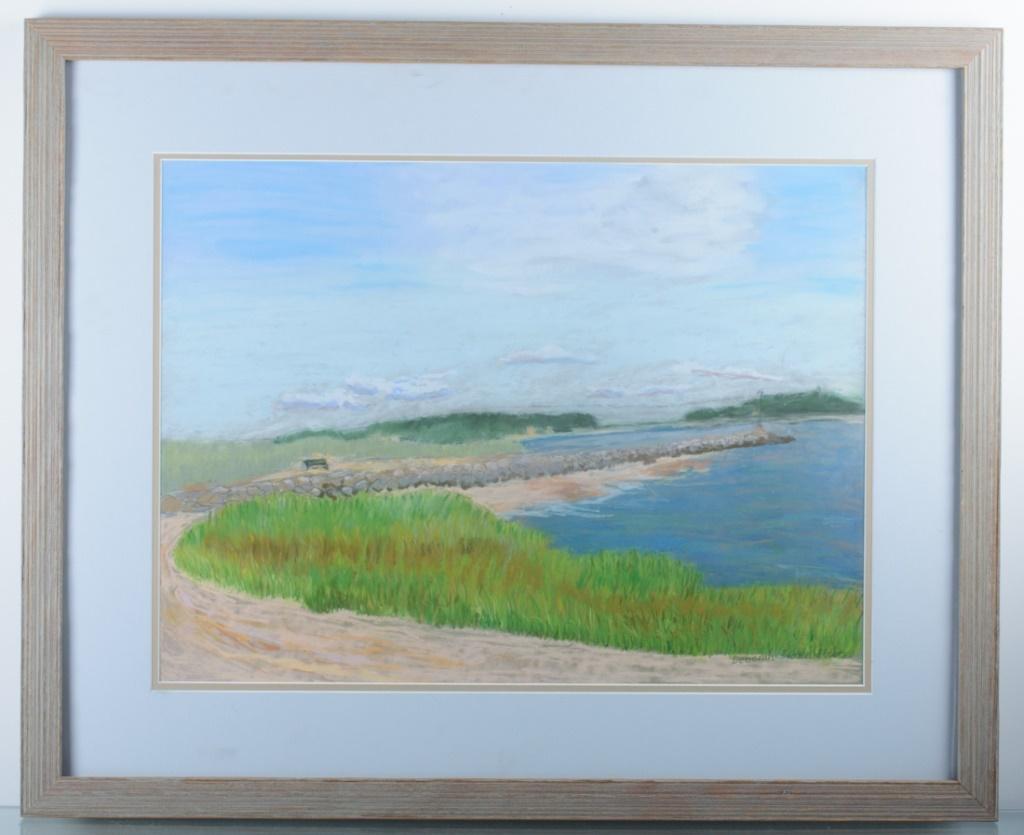Deborah Judson-Ebbets Pastel Landscape Drawing (1 of 4)