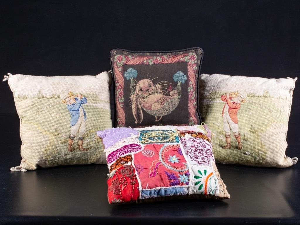 Four Decorative Pillows (1 of 1)