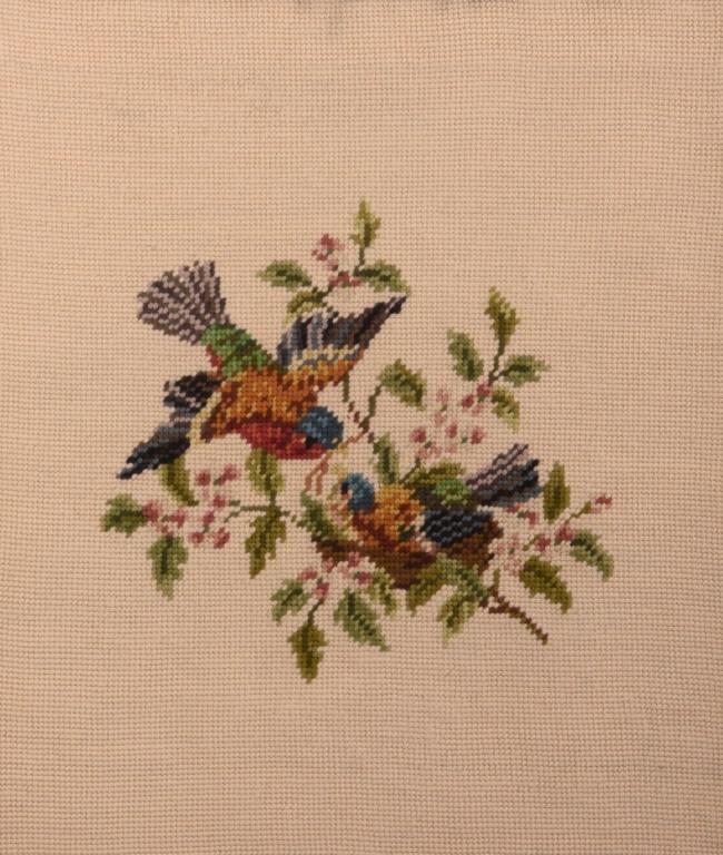 Framed needlepoint Picture (1 of 3)