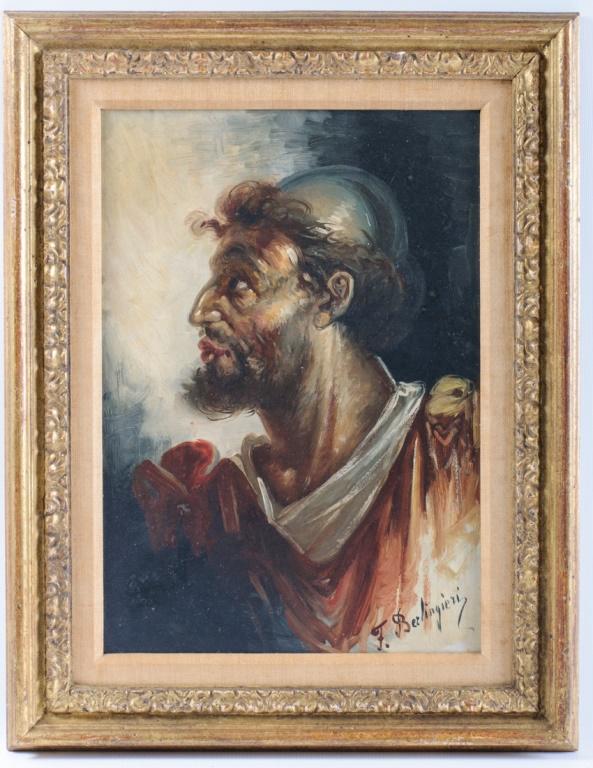 Francesco Berlingieri Oil on Panel (1 of 4)