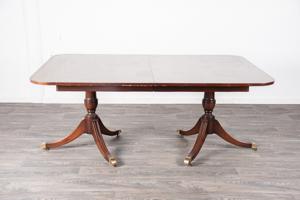 Mahogany Double Pedestal Banquet Table (1 of 6)