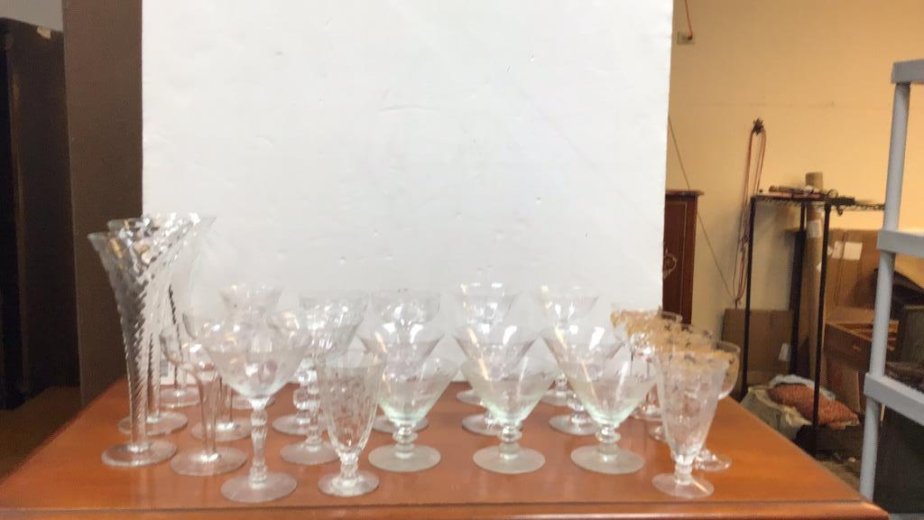 Glass Stemware Group (1 of 1)
