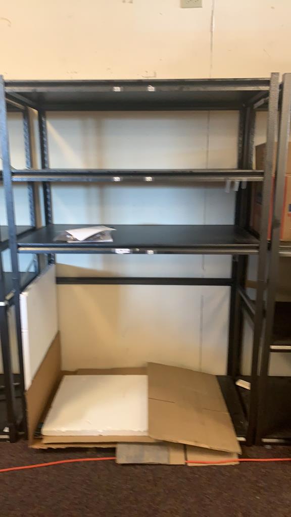 Muscle Rack: In good condition. Items on shelf not included.