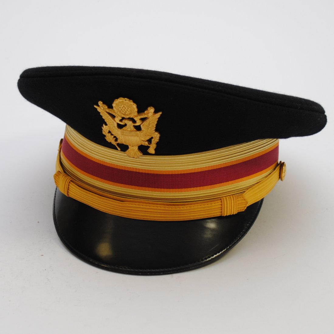 U.S. Army Dress Blue Officer's Cap: U.S. Army Dress Blue Officer's Cap, Size: 6 3/8