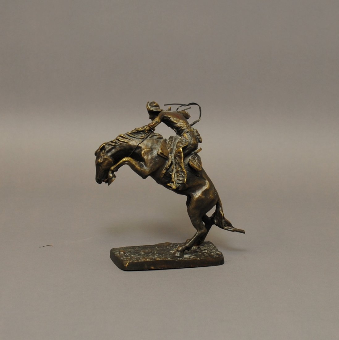Franklin Mint Remington Bronze "The Bronco Buster"