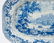 A 19th C. Blue and White Transferware Platter - 3
