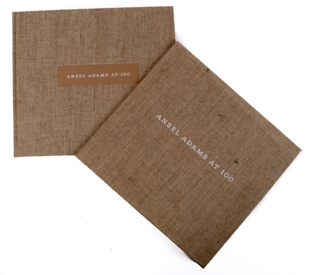 Ansel Adams at 100, Szarkowski: Measures approximately 13-1/4" x 14-1/2" in slipcase; Little, Brown and Co. 2001; first edition; by John Szarkowski; published in celebration of the one-hundredth anniversary of the birth of Ansel Ada
