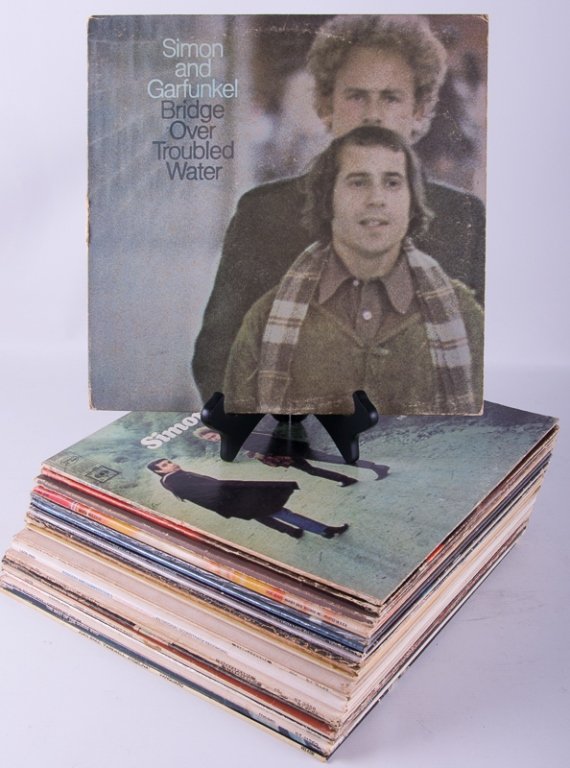 Vintage Record Collection, Twenty-Three (23): Collection of twenty-three vintage records spanning several genres of popular music; includes "The Sound of Music Original Soundtrack", "Beatles VI", "Yesterday and Today" by The Beatles, "Edgar Winte