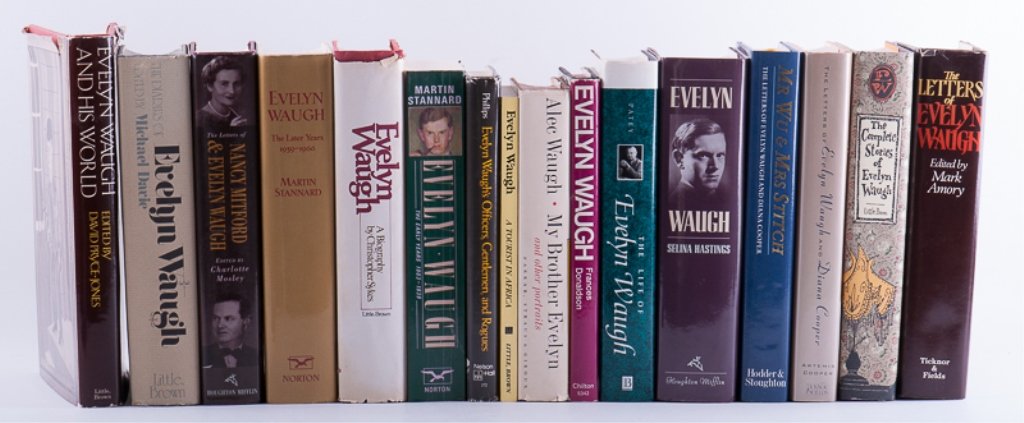 Evelyn Waugh Books Collection of Sixteen (16) (1 of 9)