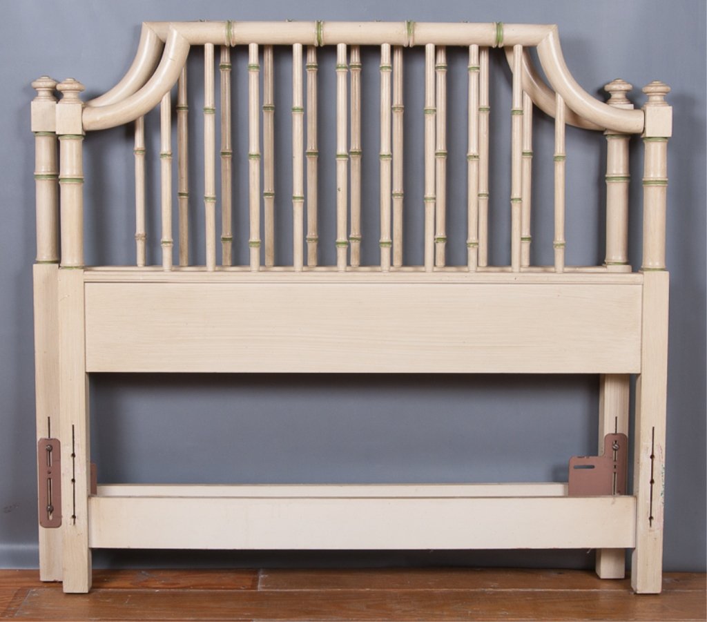 Thomasville Bamboo Design Headboard and Footboard (1 of 6)