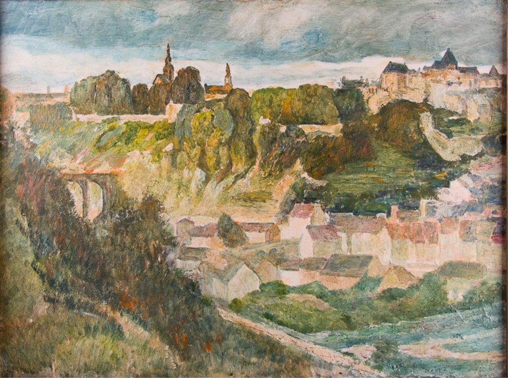 Jose Fabri-Canti Oil on Canvas Painting (1 of 4)