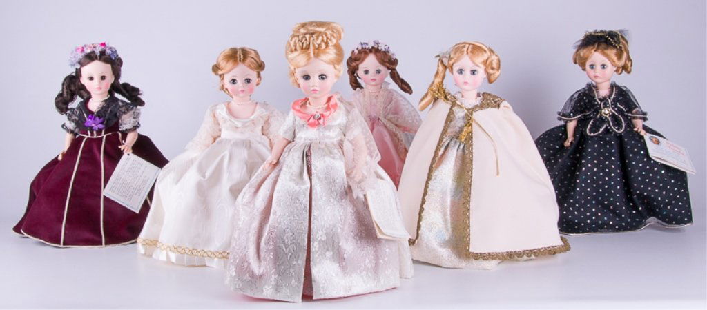 Madame Alexander First Lady Series III Dolls, Six (1 of 10)