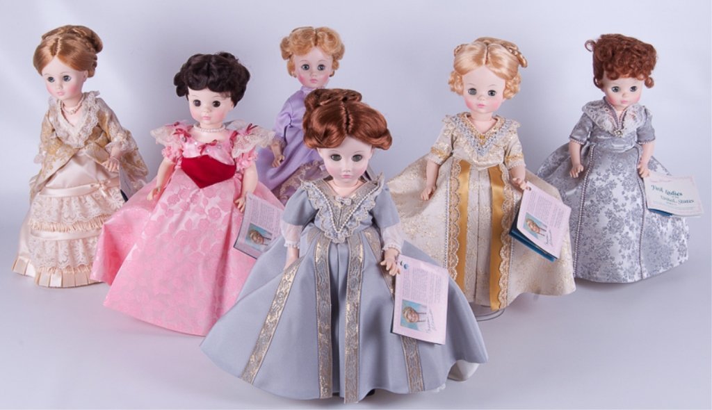 Madame Alexander First Ladies Series IV Set of Six (1 of 9)