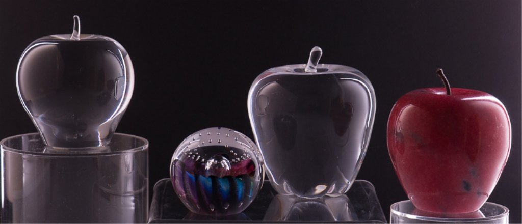 Stuben & Kosta Boda Paperweights & Others, Four (1 of 9)