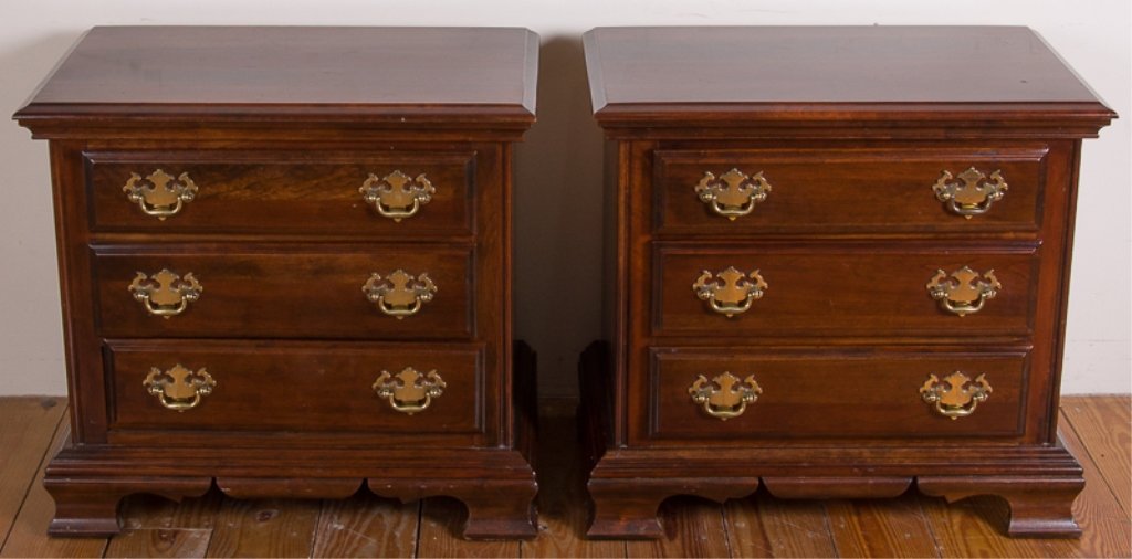 Kincaid Three-Drawer Nightstand Pair (1 of 7)
