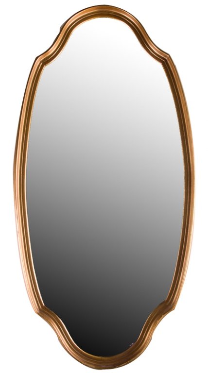 Gilded Oval Mirror (1 of 2)