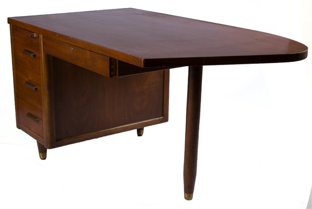 "Jackson Desks" Walnut MidCentury Desk