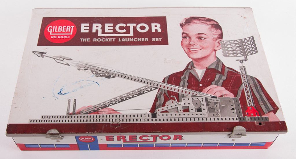 gilbert erector rocket launcher set