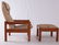 Domino Mobler Danish Lounge Chair & Ottoman - 3