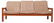 Domino Mobler Danish Teak & Tweed Couch