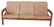 Domino Mobler Danish Teak & Tweed Couch - 2