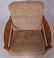 Domino Mobler Danish Teak & Tweed Lounge Armchair - 2