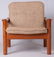 Domino Mobler Danish Teak & Tweed Lounge Armchair - 3