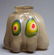 Sterling Crandall Art Glass Vase - 8