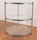 Round Three-Tier Glass Top Table - 3