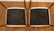 Teak & Upholstery Dining Chairs, Six (6) - 9