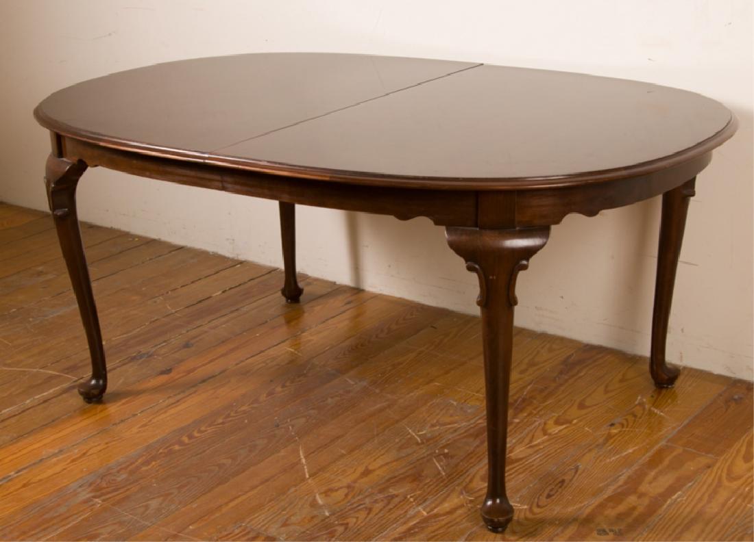 Ethan Allen Queen Anne Style Dining Table