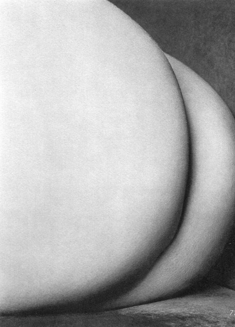 (Nude) Edward Weston - Buttocks - Vintage Photogravure: Vintage PhotoGravure printed by Braun & Cie - Paris in 1954, Nus - Image size approx. 5.5"x7"